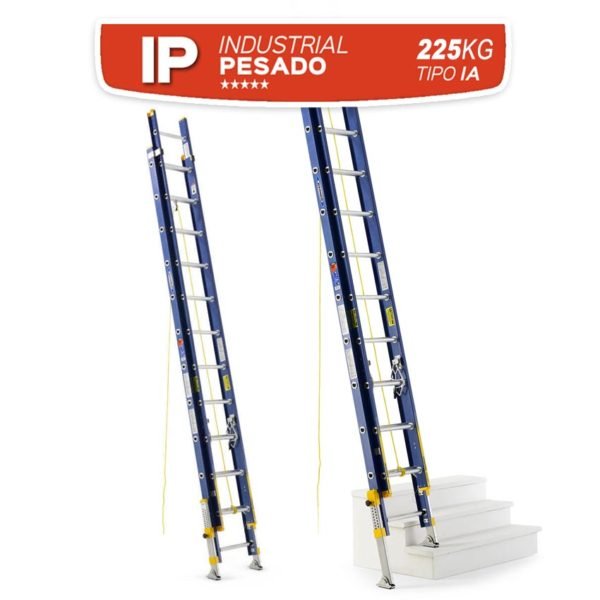 Escalera de Fibra de Vidrio SERIE D8200-2EQMX