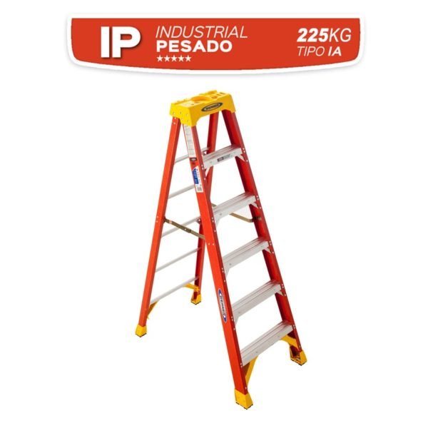 Escalera de Fibra de Vidrio SERIE 6200MX