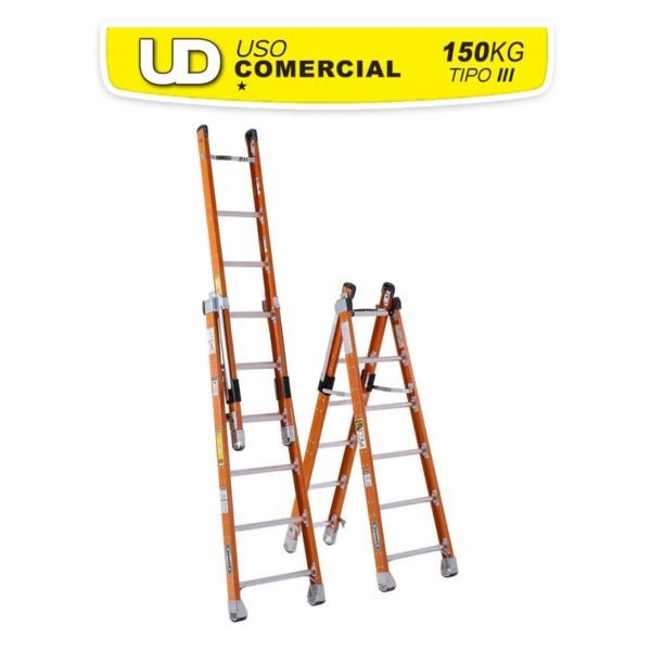 Escalera de Fibra de Vidrio SERIE 7800MX