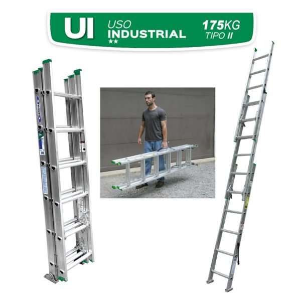 Escalera de Aluminio SERIE D1200-3MX