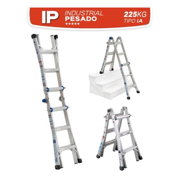 Escalera de Aluminio SERIE MT-MX